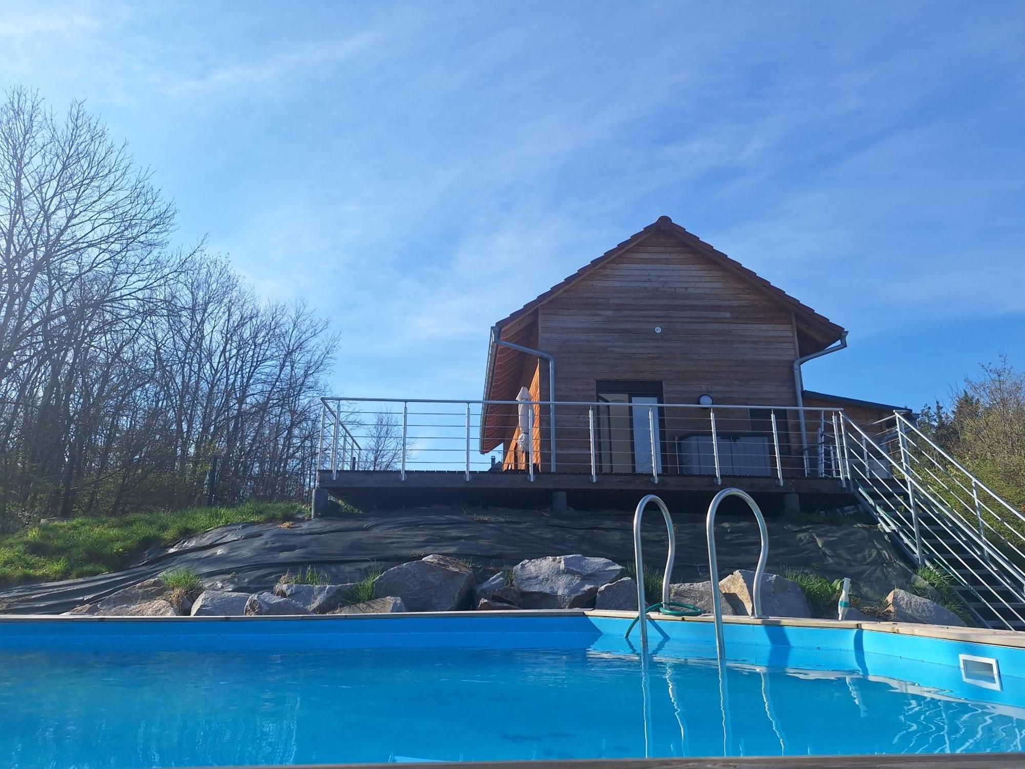 Le Chalet Avec Piscine - Obernai Extérieur photo